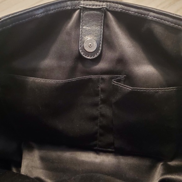 Coach F19188 Penelope Satchel in Black Logo Print - Picture 11 of 15